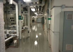 GVSU Floor Coating — Mechanical Room Coating